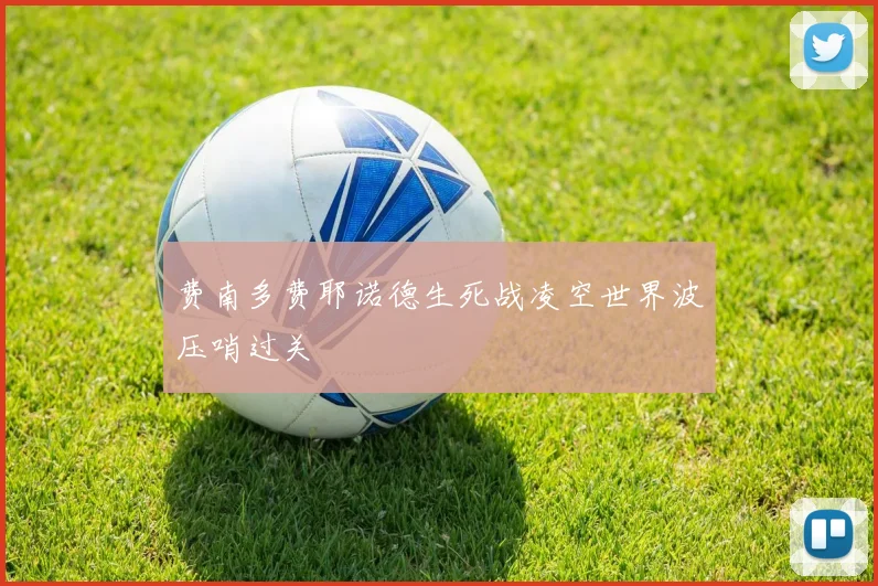 费南多费耶诺德生死战凌空世界波压哨过关