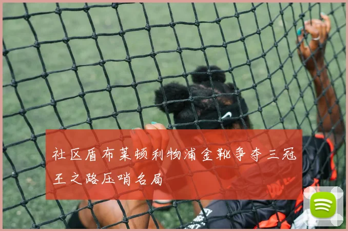 社区盾布莱顿利物浦金靴争夺三冠王之路压哨名局